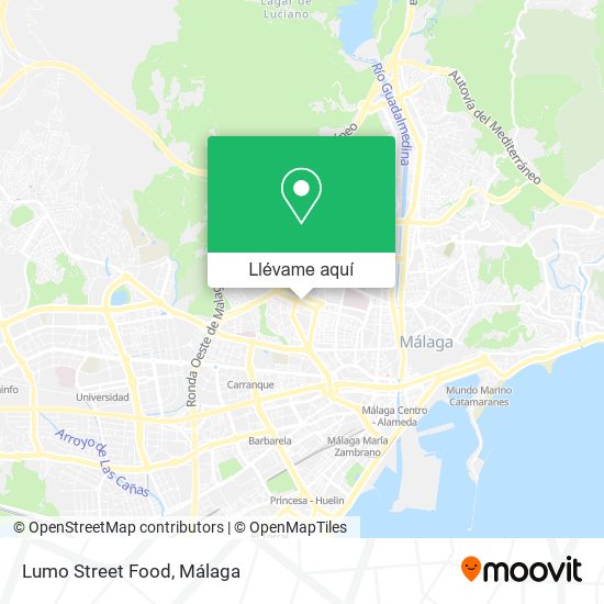 Mapa Lumo Street Food