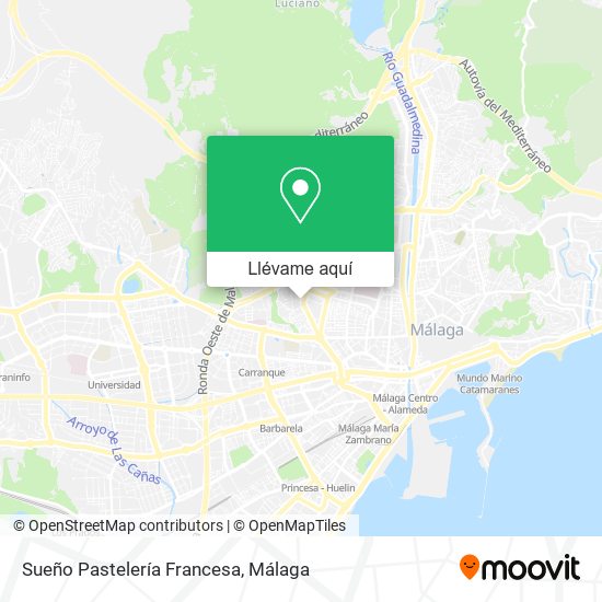 Mapa Sueño Pastelería Francesa