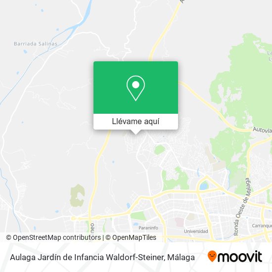 Mapa Aulaga Jardín de Infancia Waldorf-Steiner