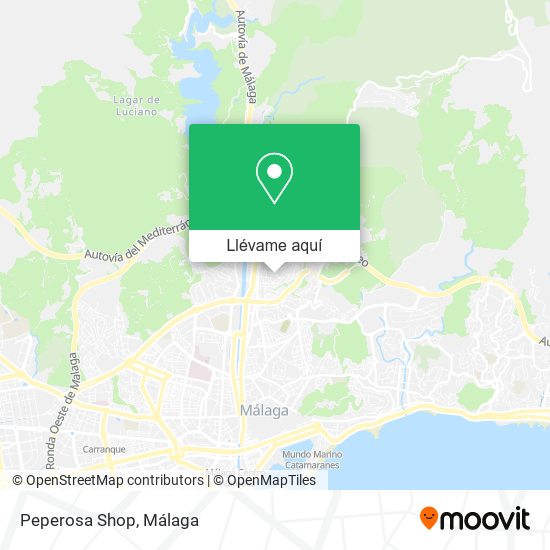 Mapa Peperosa Shop