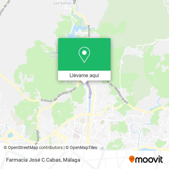 Mapa Farmacia José C.Cabas