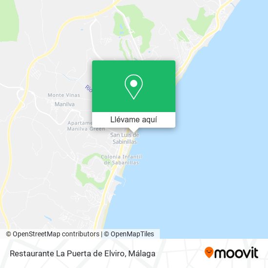 Mapa Restaurante La Puerta de Elviro