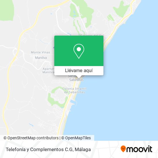 Mapa Telefonía y Complementos C.G