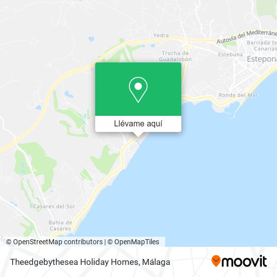 Mapa Theedgebythesea Holiday Homes