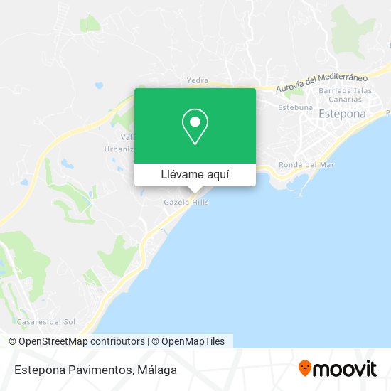 Mapa Estepona Pavimentos