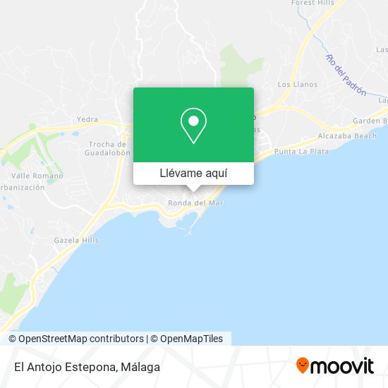 Mapa El Antojo Estepona