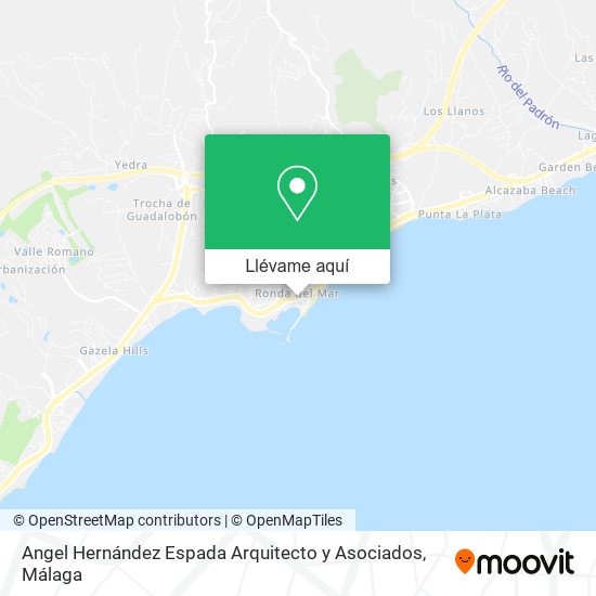 Mapa Angel Hernández Espada Arquitecto y Asociados