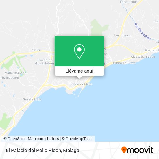 Mapa El Palacio del Pollo Picón