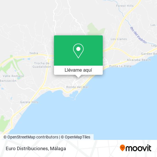 Mapa Euro Distribuciones