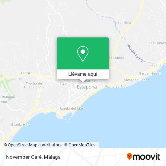 Mapa November Café