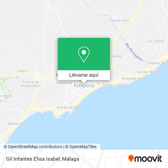 Mapa Gil Infantes Elisa Isabel