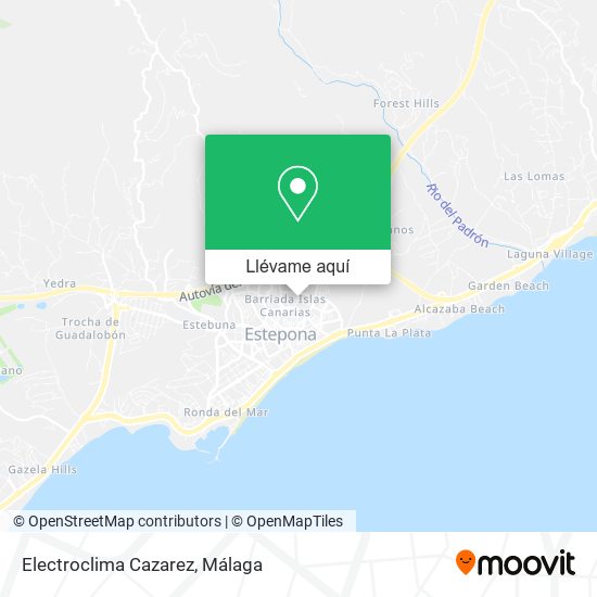 Mapa Electroclima Cazarez