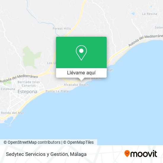 Mapa Sedytec Servicios y Gestión
