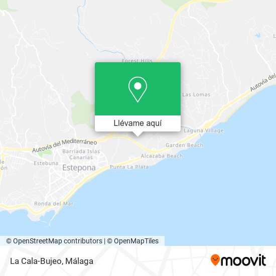 Mapa La Cala-Bujeo