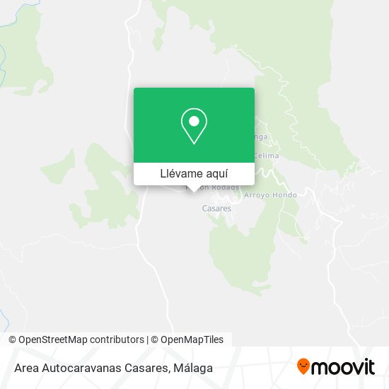 Mapa Area Autocaravanas Casares
