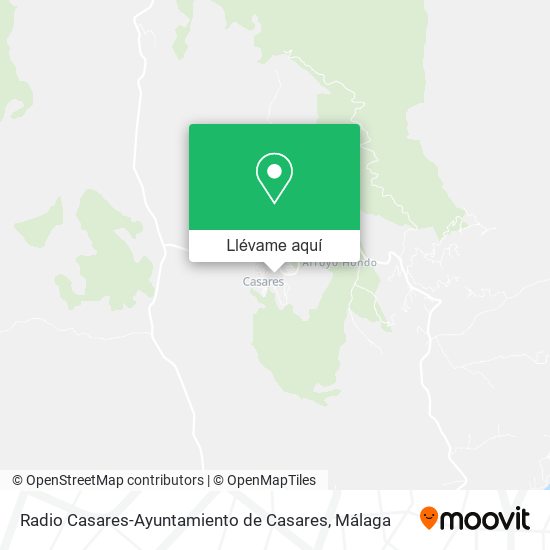 Mapa Radio Casares-Ayuntamiento de Casares