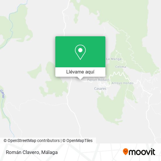 Mapa Román Clavero