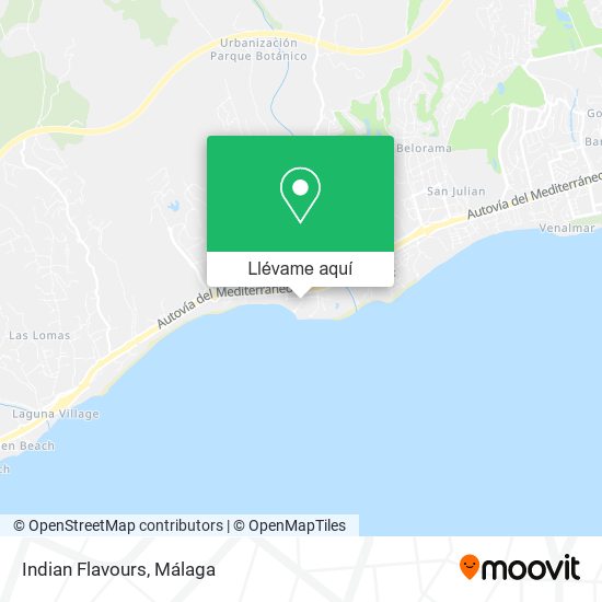 Mapa Indian Flavours