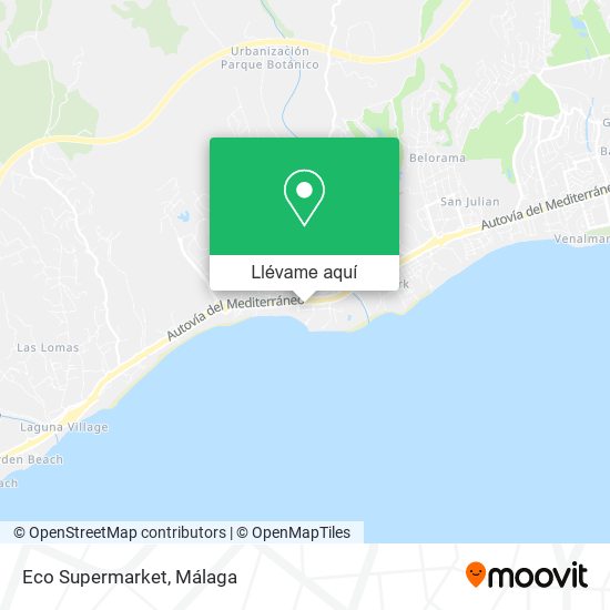Mapa Eco Supermarket