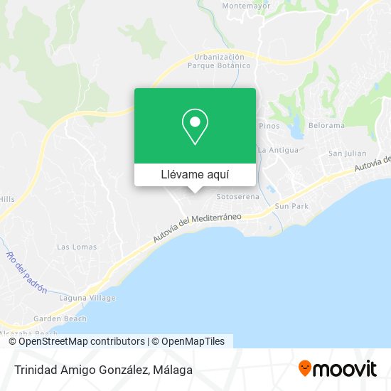 Mapa Trinidad Amigo González