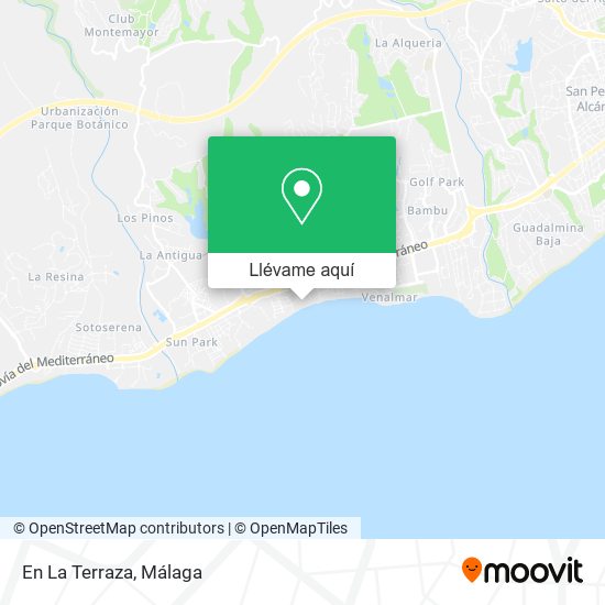 Mapa En La Terraza