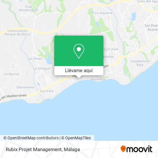 Mapa Rubix Projet Management