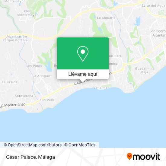 Mapa César Palace