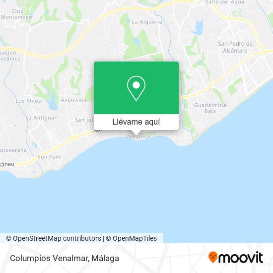 Mapa Columpios Venalmar