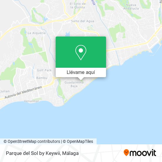 Mapa Parque del Sol by Keywii