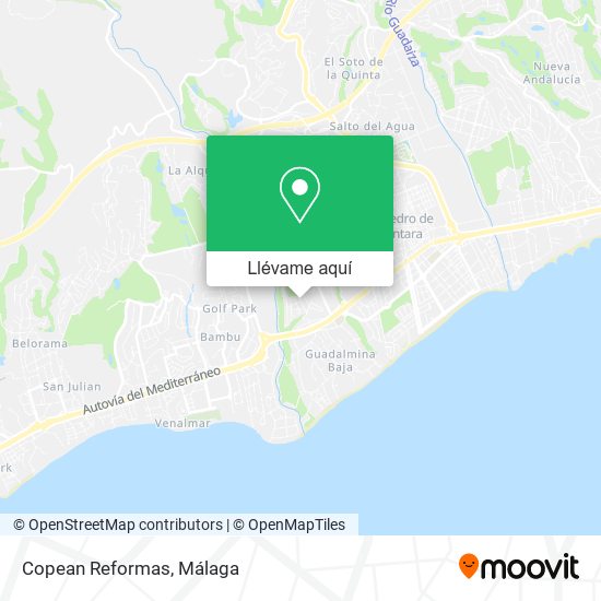 Mapa Copean Reformas