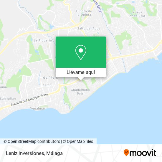 Mapa Leniz Inversiones