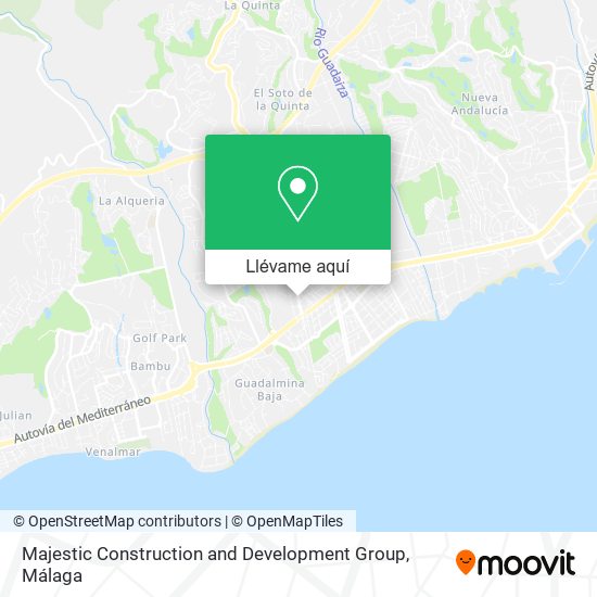 Mapa Majestic Construction and Development Group