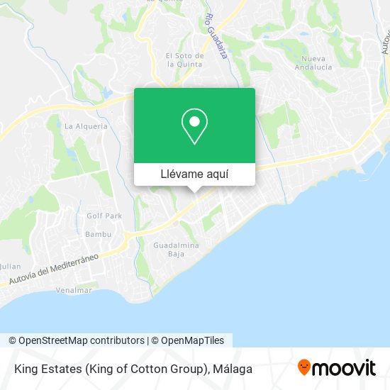 Mapa King Estates (King of Cotton Group)