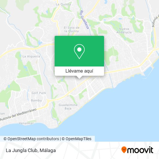Mapa La Jungla Club