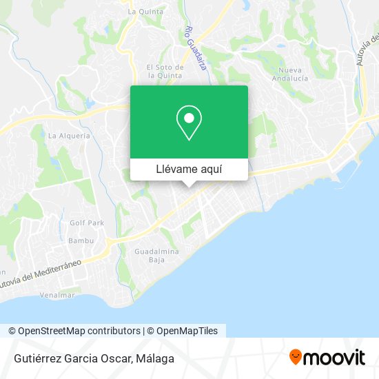 Mapa Gutiérrez Garcia Oscar