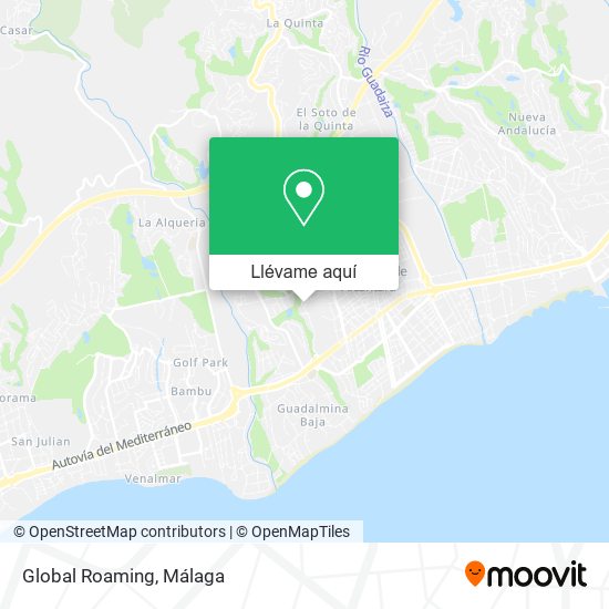 Mapa Global Roaming