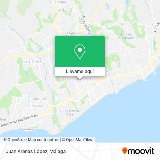 Mapa Juan Arenas López