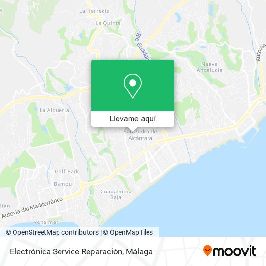 Mapa Electrónica Service Reparación
