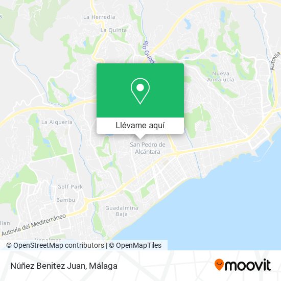 Mapa Núñez Benitez Juan