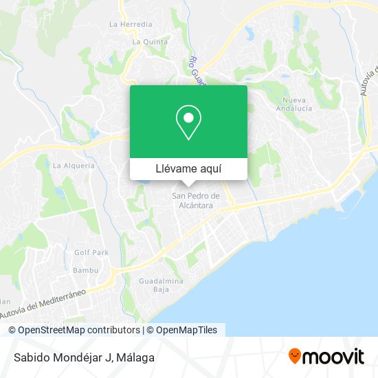 Mapa Sabido Mondéjar J