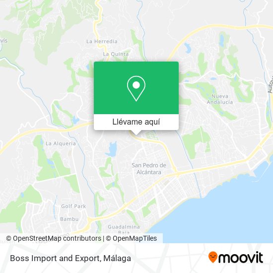 Mapa Boss Import and Export