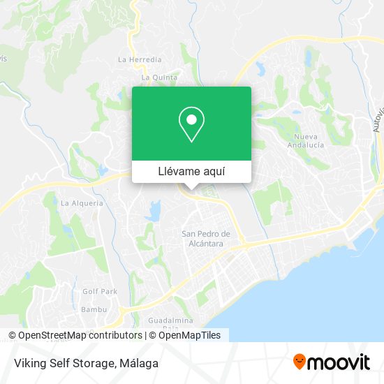 Mapa Viking Self Storage