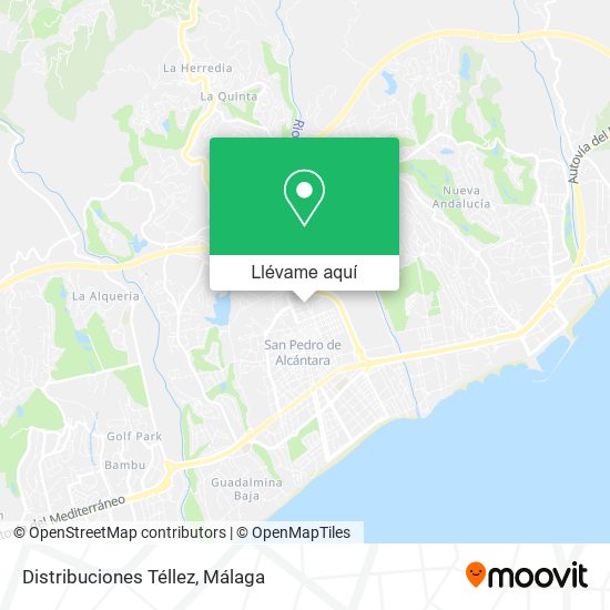 Mapa Distribuciones Téllez