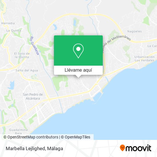 Mapa Marbella Lejlighed