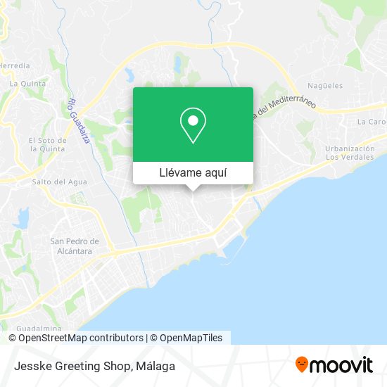 Mapa Jesske Greeting Shop