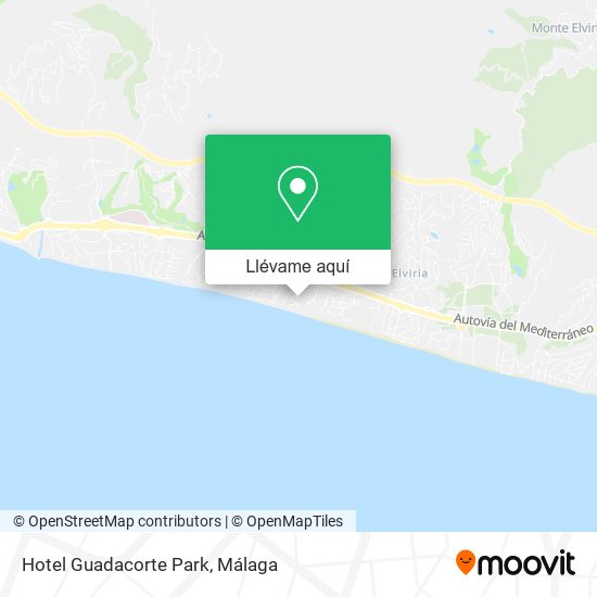 Mapa Hotel Guadacorte Park