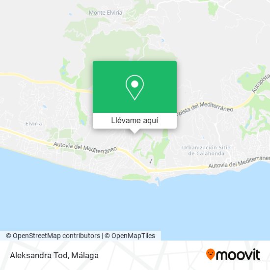 Mapa Aleksandra Tod