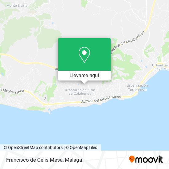 Mapa Francisco de Celis Mesa