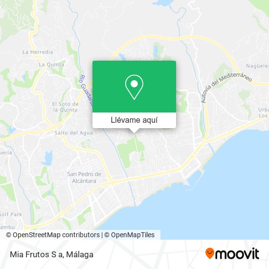 Mapa Mia Frutos S a