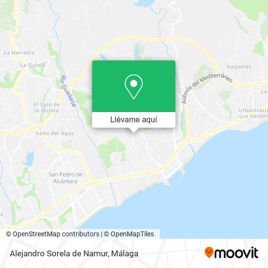 Mapa Alejandro Sorela de Namur